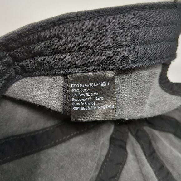 Mama Slideback Baseball Hat Solid Gray One Size Adjustable Embroidered - Picture 9 of 9